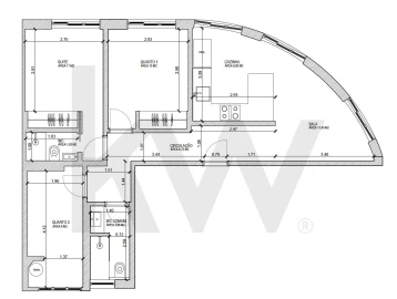 Apartamento T3 para Venda em Campo de Ourique