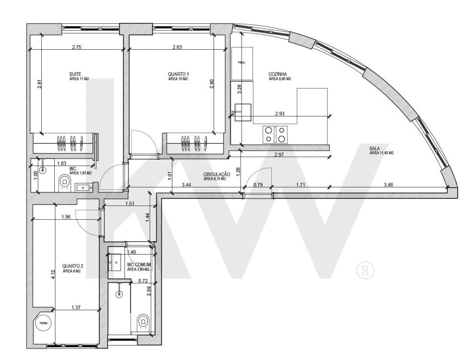 Apartamento T3 para Venda em Campo de Ourique Foto 36