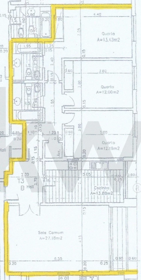 Apartamento T3 para Venda em Carnide
