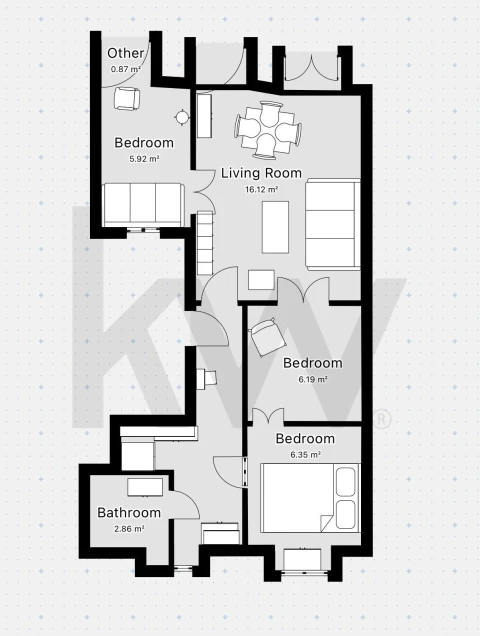 Apartamento T2 para Venda em Misericórdia