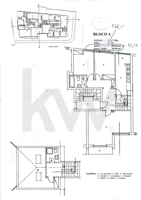 Apartamento T2 para Venda em Labruge