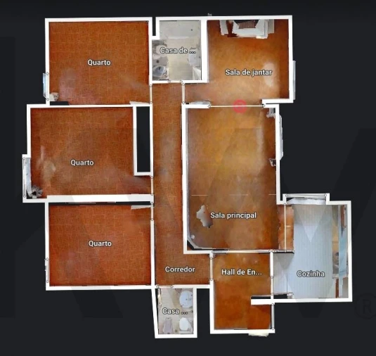 Apartamento T3 para Venda em Algueirão-Mem Martins Planta 1