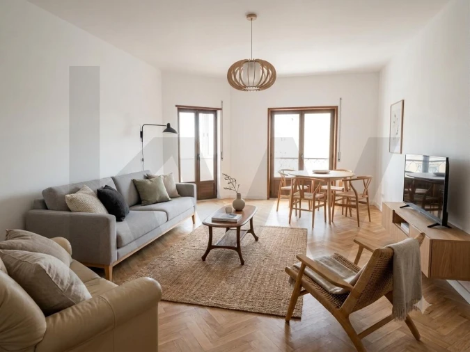 Apartamento T2 para Venda em Carcavelos e Parede Foto 2