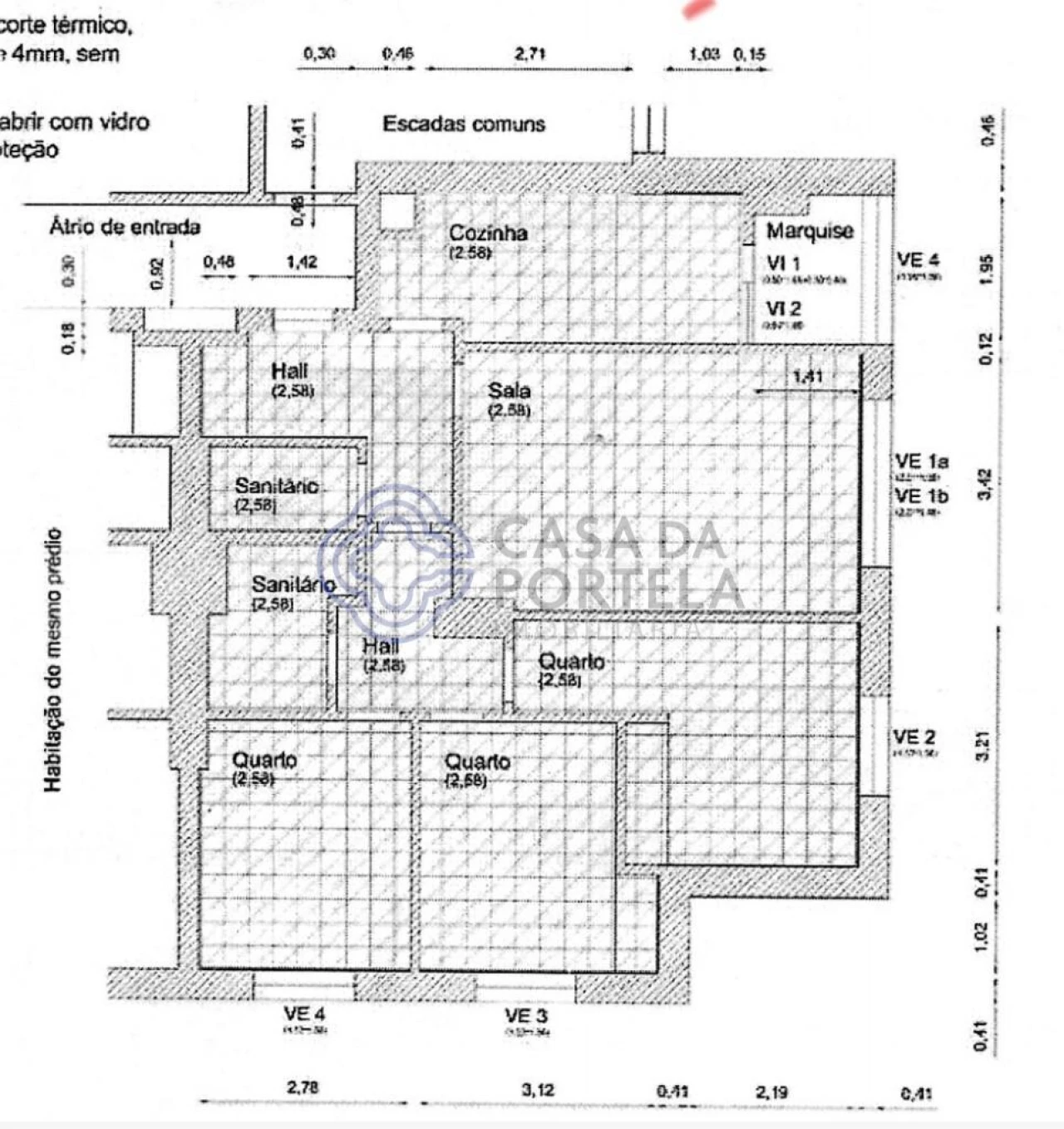 Apartamento T3 para Venda em Vilar de Andorinho Foto 30