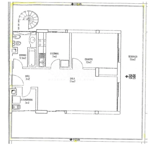 Apartamento T1 para Arrendamento em São Martinho Foto 15