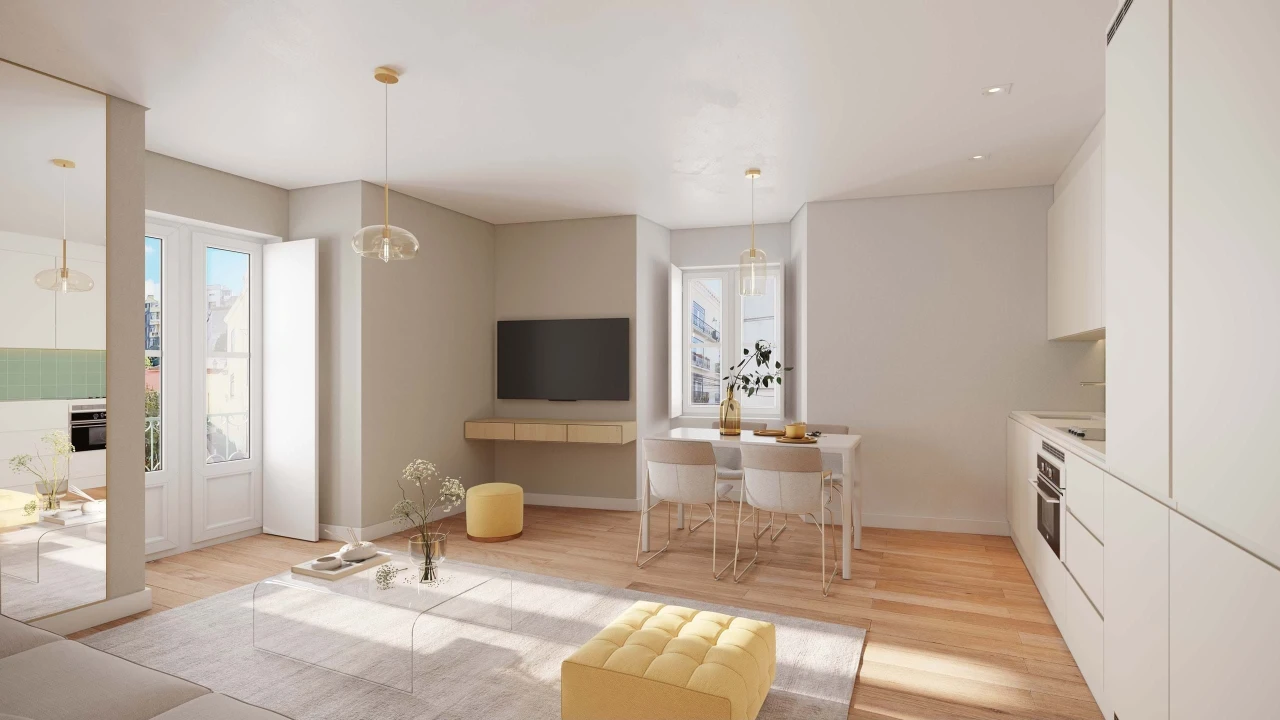 Apartamento T1 para Venda em Arroios Planta 7