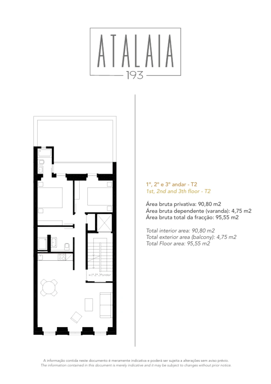 Apartamento T2 para Venda em Misericórdia Foto 20