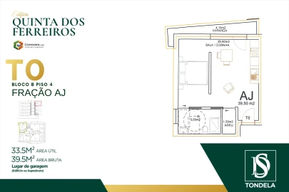 Apartamento T0 para Venda em Tondela e Nandufe