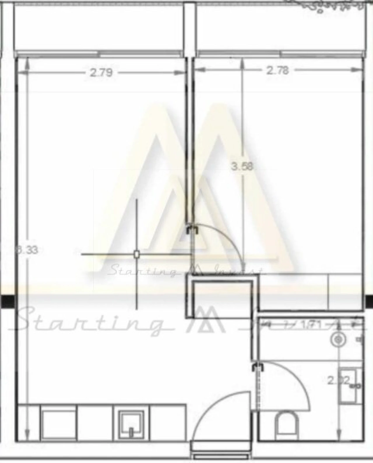 Apartamento T1 para Venda em Vila do Conde Foto 10
