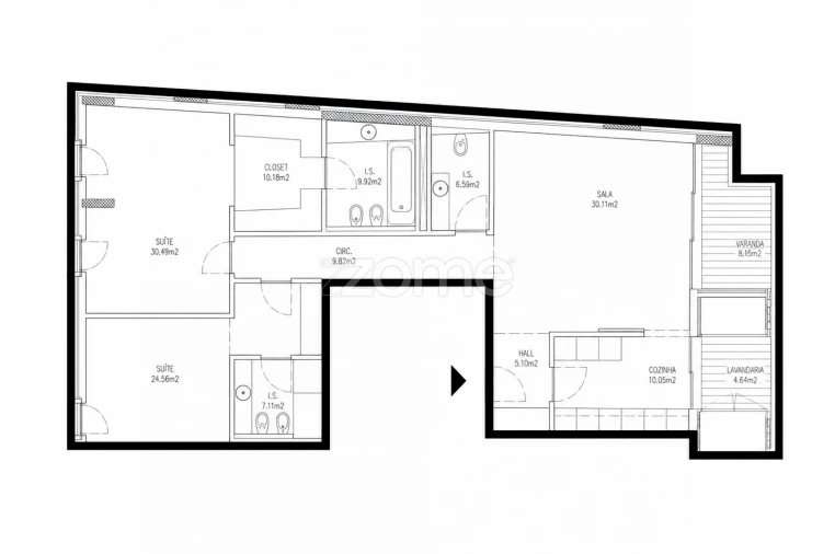 Apartamento T2 para Venda em Braga (São José de São Lázaro e São João do Souto) Foto 52