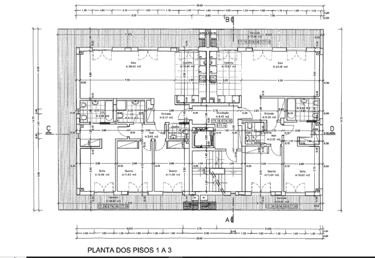 Apartamento T3 para Venda em Santo António dos Cavaleiros e Frielas Planta 2