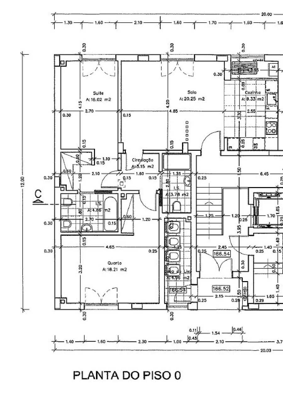 Apartamento T2 para Venda em Santo António dos Cavaleiros e Frielas Planta 1