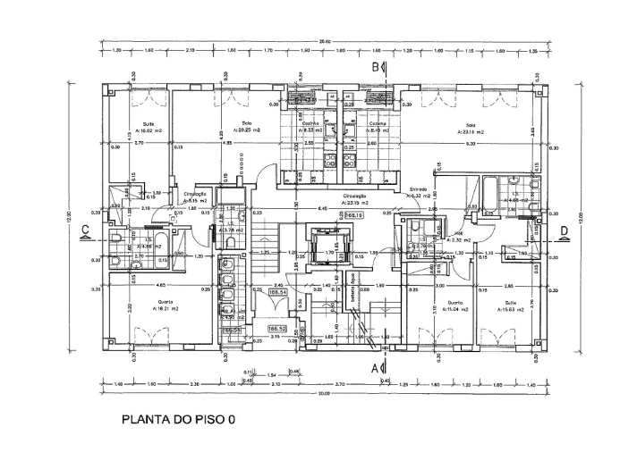 Apartamento T2 para Venda em Santo António dos Cavaleiros e Frielas Planta 2