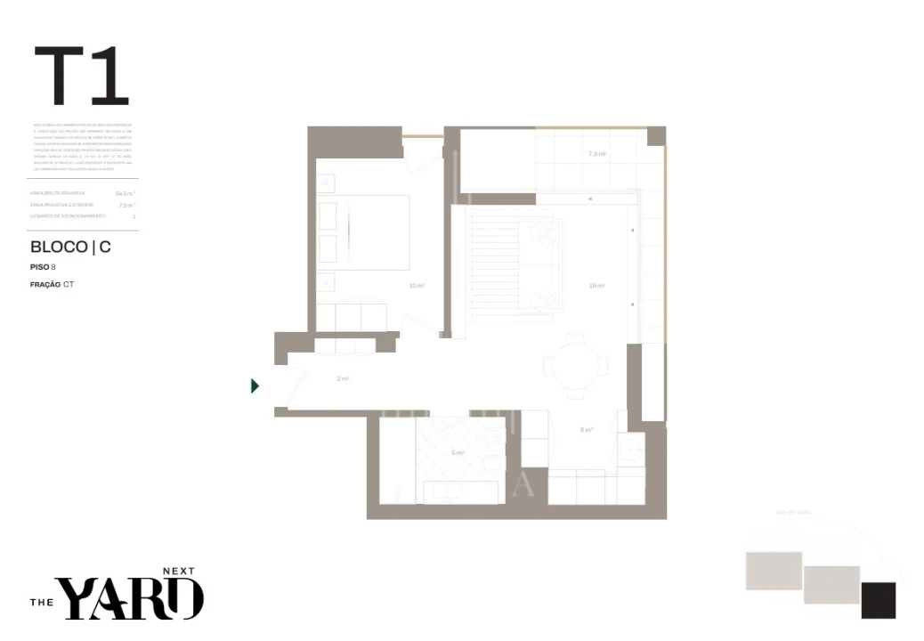 Apartamento T1 para Venda em Santa Marinha e São Pedro da Afurada Foto 8