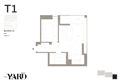 Apartamento T1 para Venda em Santa Marinha e São Pedro da Afurada