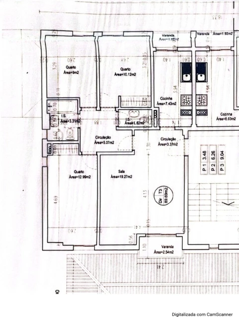 Apartamento T3 para Venda em Portimão