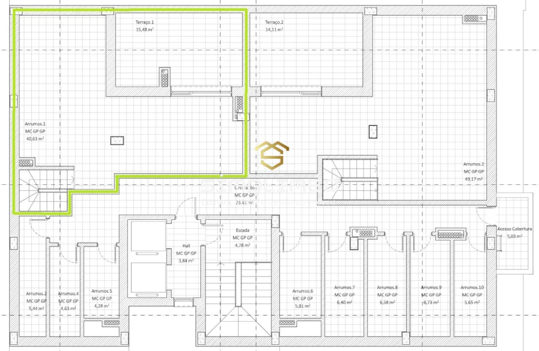 Apartamento T2 para Venda em Covilhã e Canhoso Foto 22