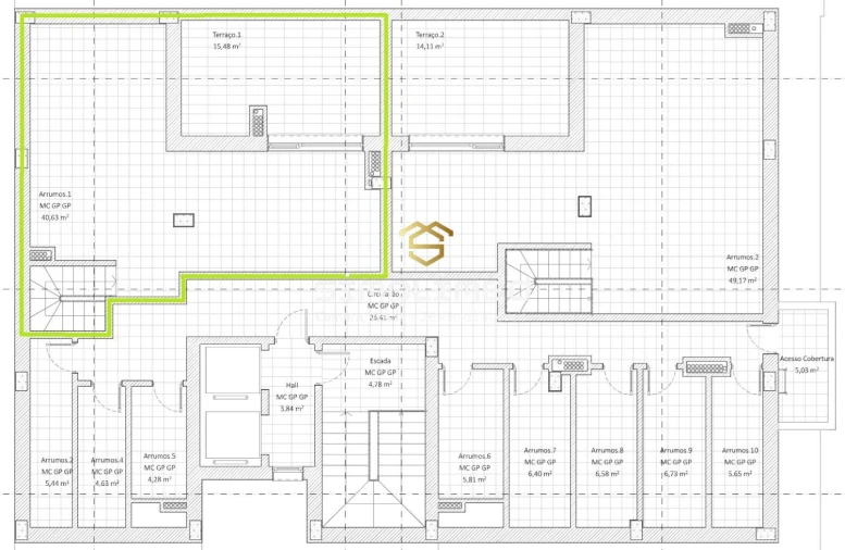 Apartamento T2 para Venda em Covilhã e Canhoso Foto 22