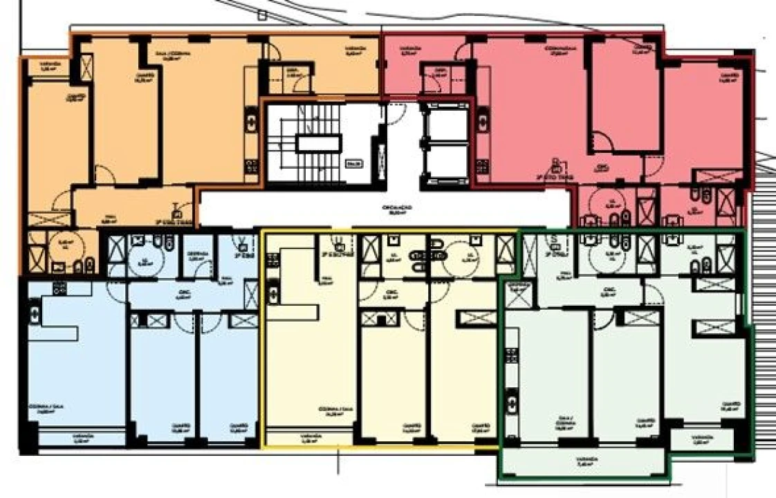 Apartamento T2 para Venda em Covilhã e Canhoso Planta 4