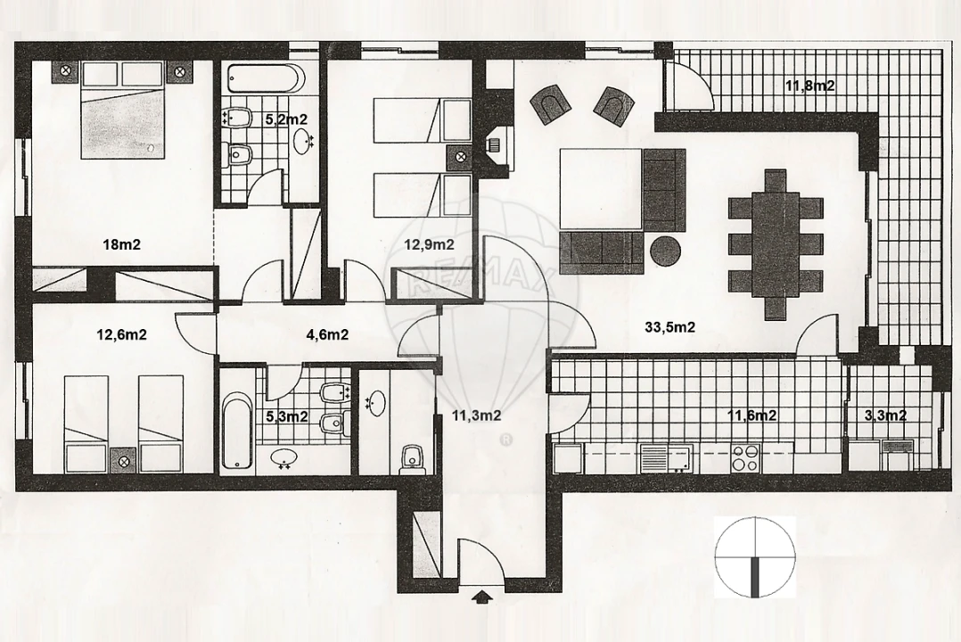 Apartamento T3 para Arrendamento em Canidelo Foto 9