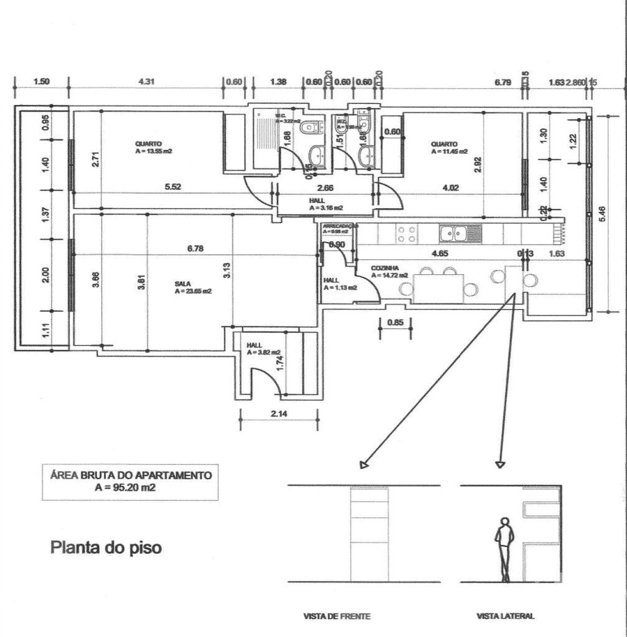Apartamento T2 para Venda em Faro (Sé e São Pedro) Foto 12