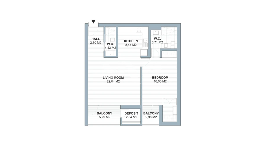 Apartamento T1 para Venda em Quarteira Foto 20