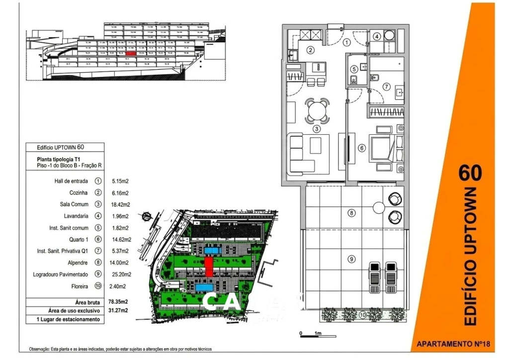 Apartamento T1 para Venda em São Martinho Foto 24