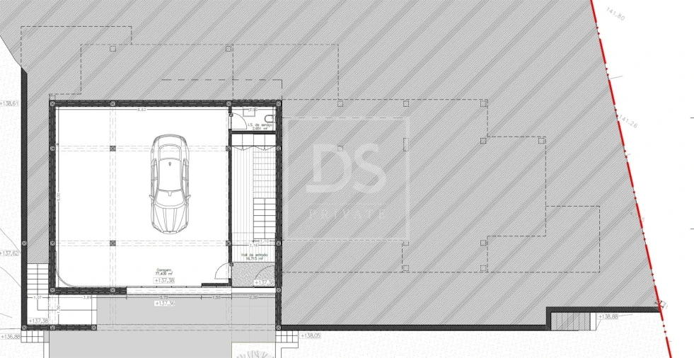 Moradia T3 para Venda em Foz do Sousa e Covelo Planta 1