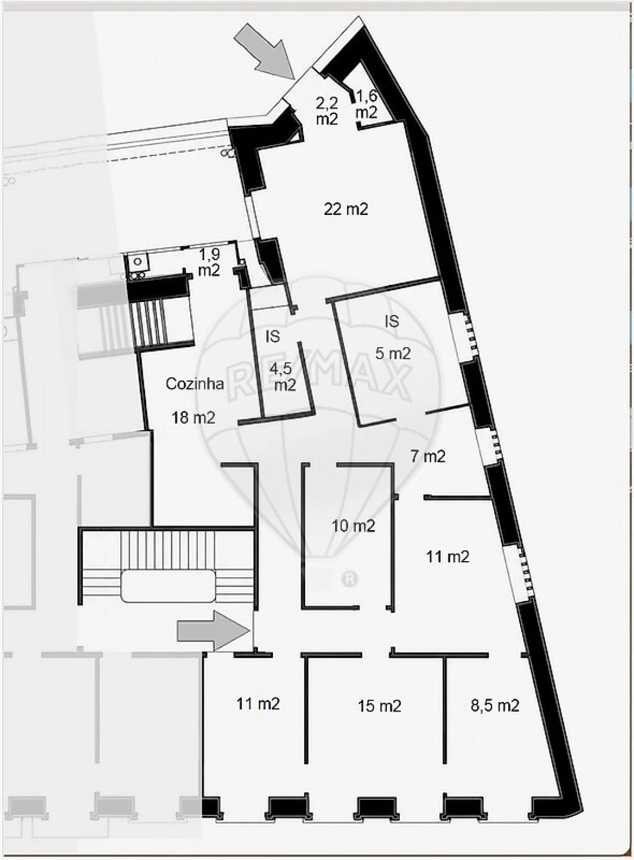 Apartamento T3 para Venda em Santa Maria Maior Foto 36