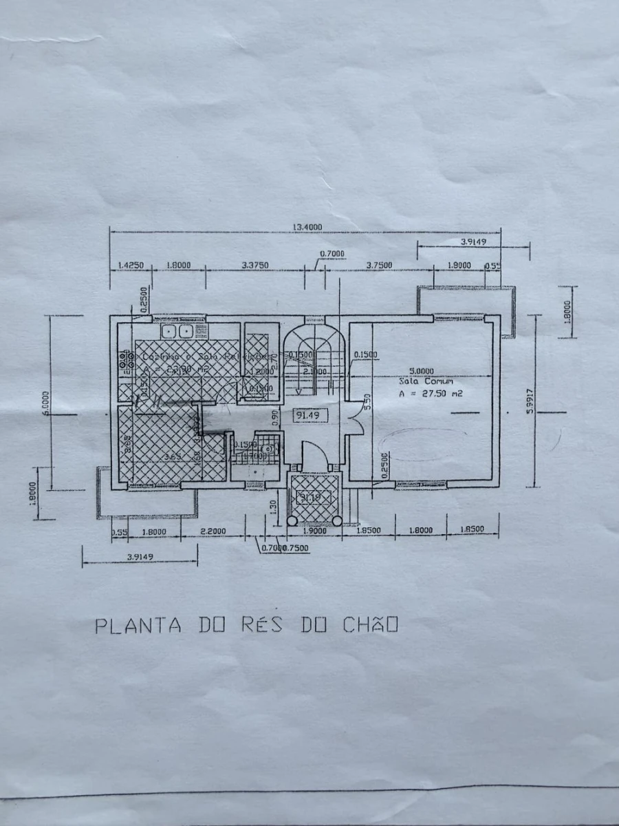 Moradia T5 para Venda em Carnaxide e Queijas Planta 1