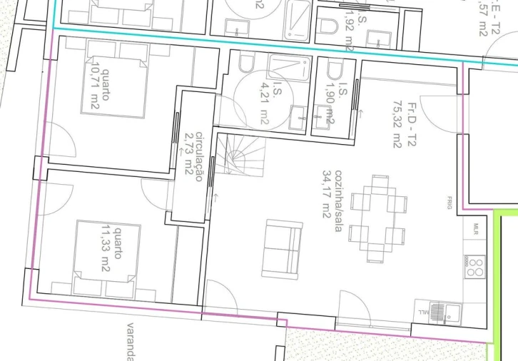 Apartamento T2 para Venda em Tondela e Nandufe Foto 5