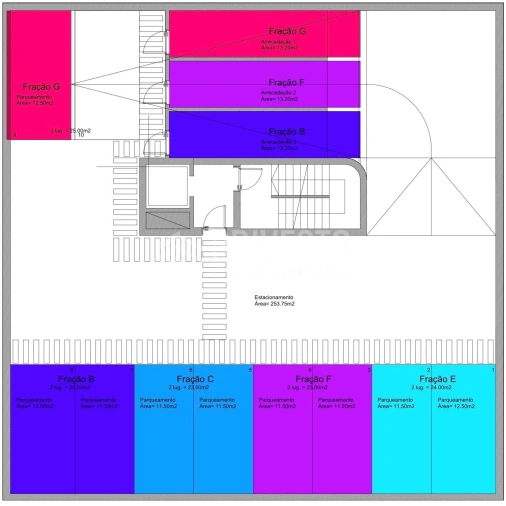 Apartamento T2 para Venda em Falagueira-Venda Nova Planta 3