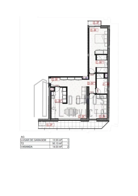 Apartamento T2 para Venda em Paranhos