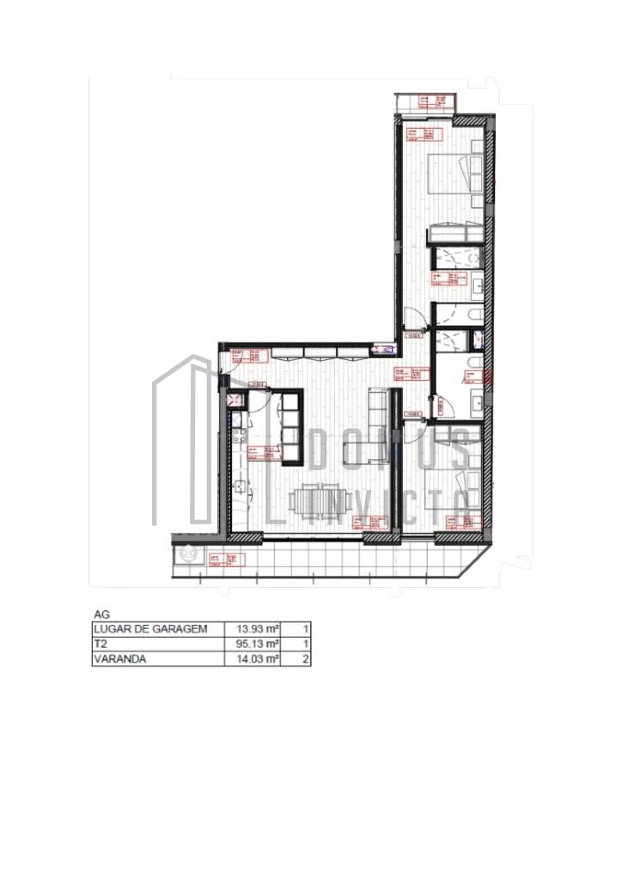 Apartamento T2 para Venda em Paranhos Foto 12