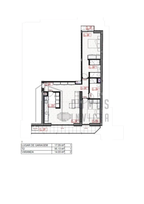 Apartamento T2 para Venda em Paranhos