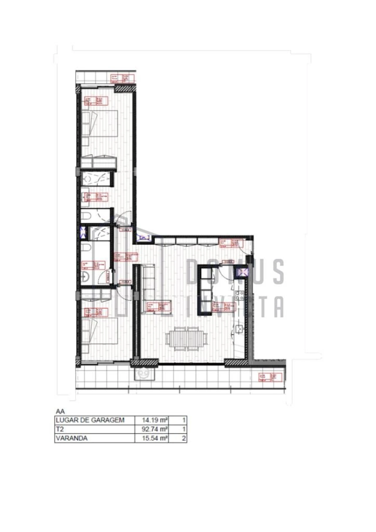 Apartamento T2 para Venda em Paranhos Foto 12