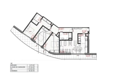 Apartamento T3 para Venda em Paranhos