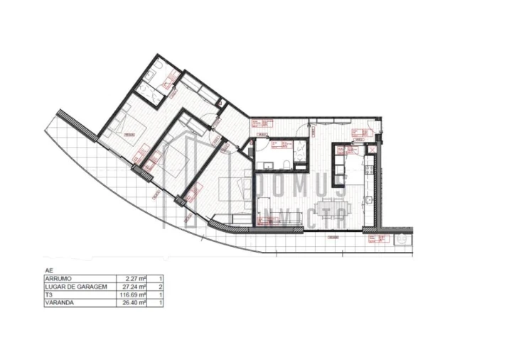 Apartamento T3 para Venda em Paranhos Foto 12