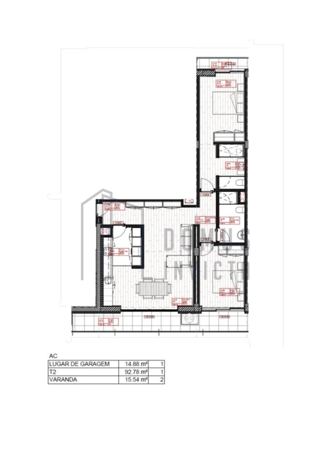 Apartamento T2 para Venda em Paranhos Foto 12