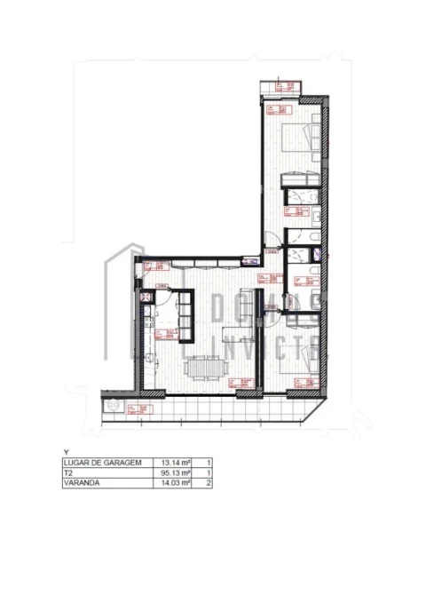 Apartamento T2 para Venda em Paranhos