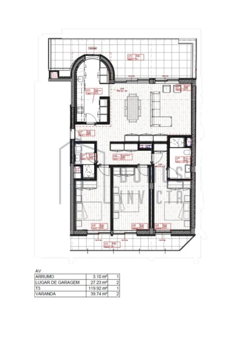 Apartamento T3 para Venda em Paranhos