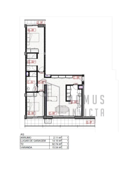 Apartamento T2 para Venda em Paranhos