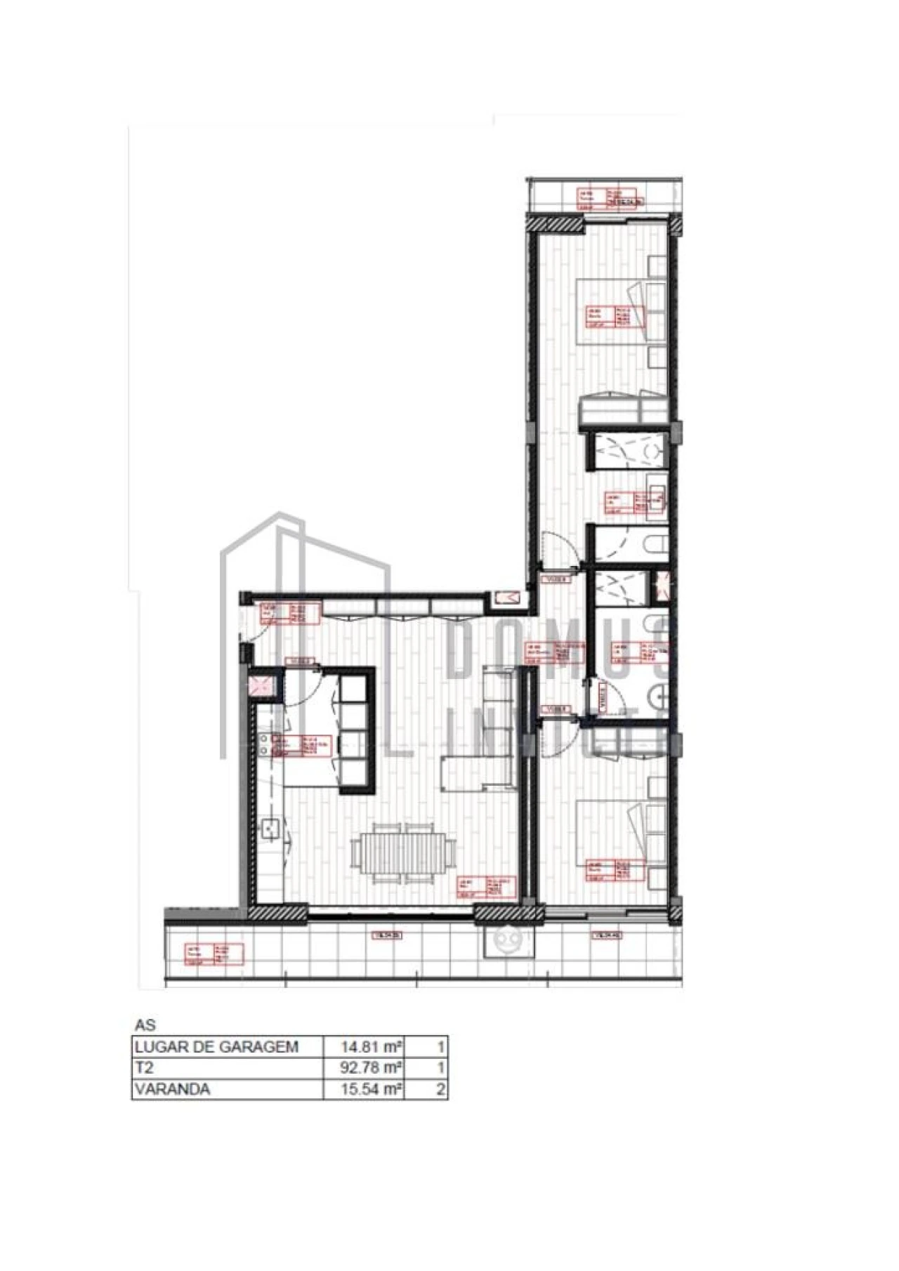 Apartamento T2 para Venda em Paranhos Foto 12