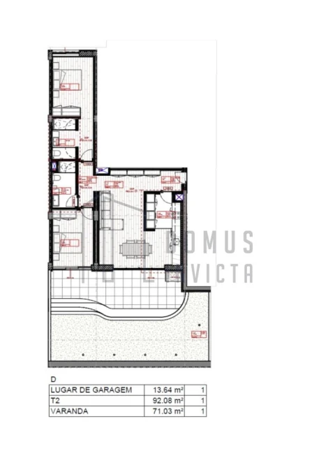Apartamento T2 para Venda em Paranhos