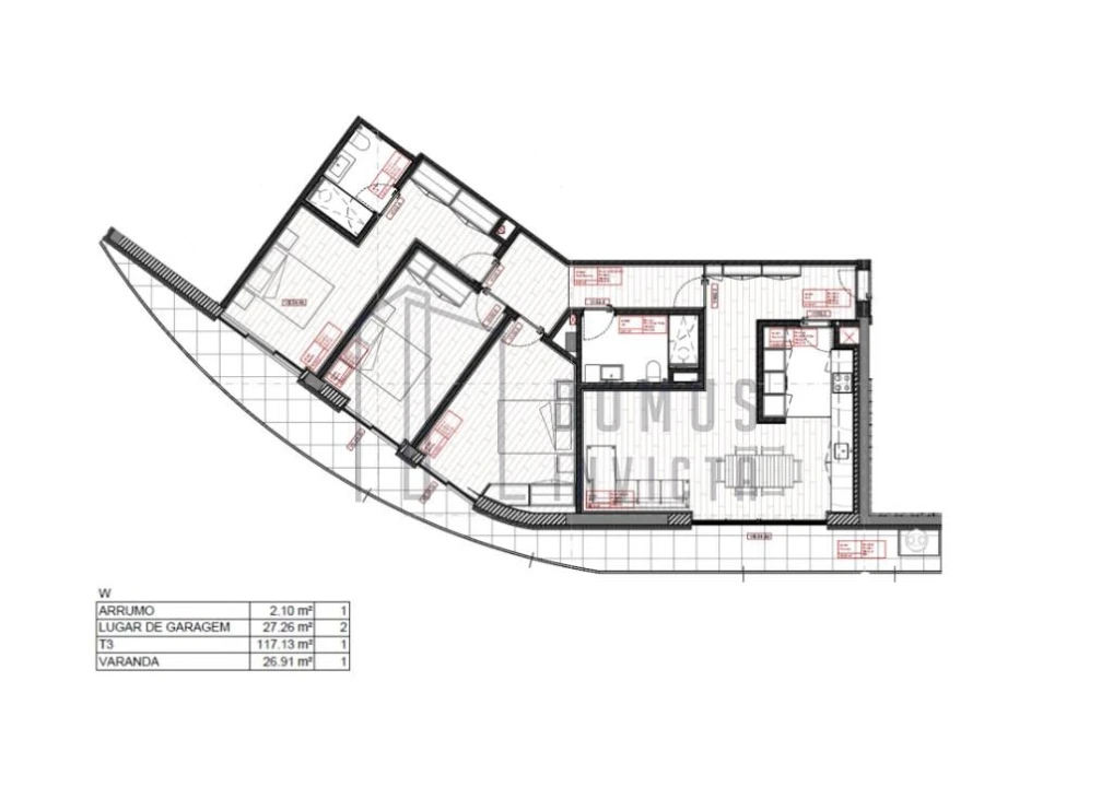 Apartamento T3 para Venda em Paranhos Foto 12