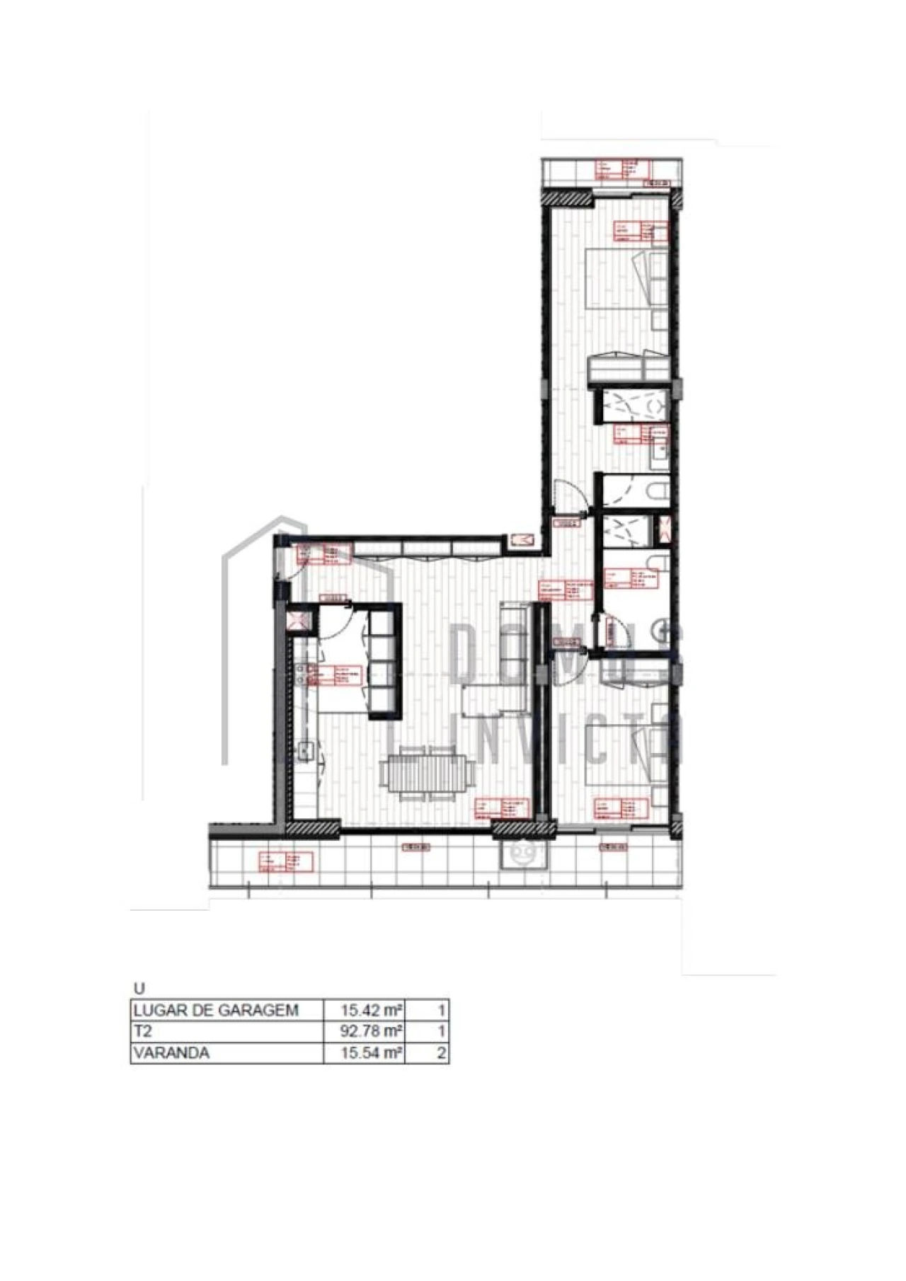 Apartamento T2 para Venda em Paranhos Foto 12