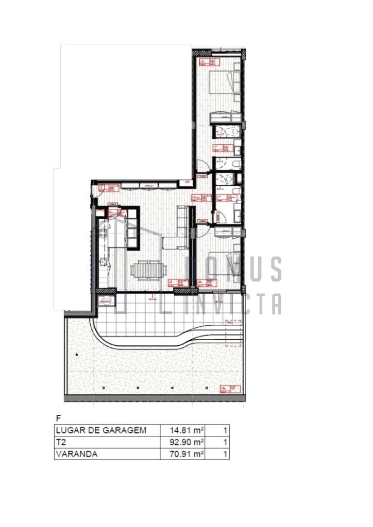 Apartamento T2 para Venda em Paranhos Foto 12