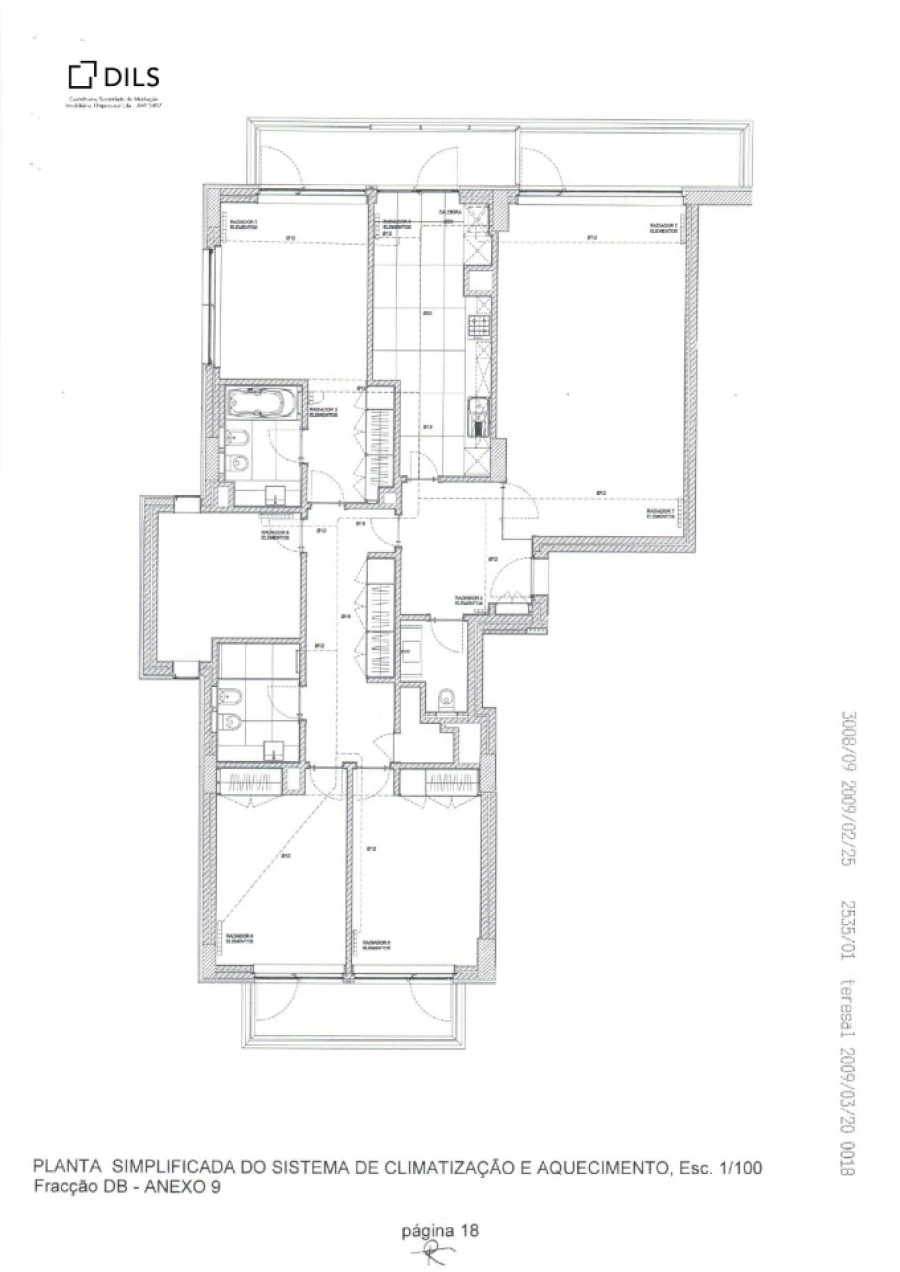 Apartamento T4 para Venda em Santa Marinha e São Pedro da Afurada Planta 1