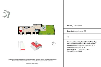 Apartamento T1 para Venda em Arroios
