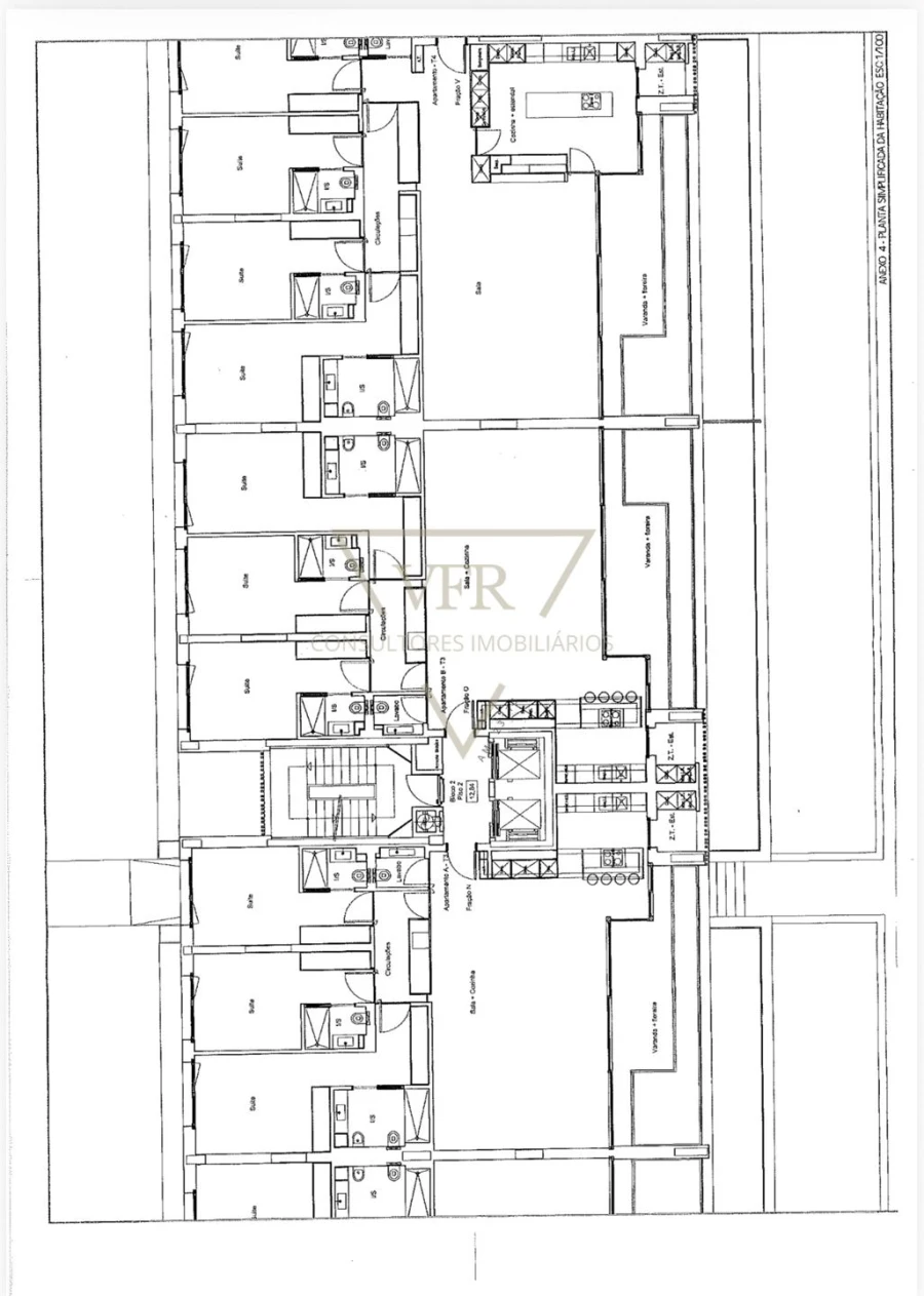 Apartamento T3 para Venda em Parque das Nações Planta 1